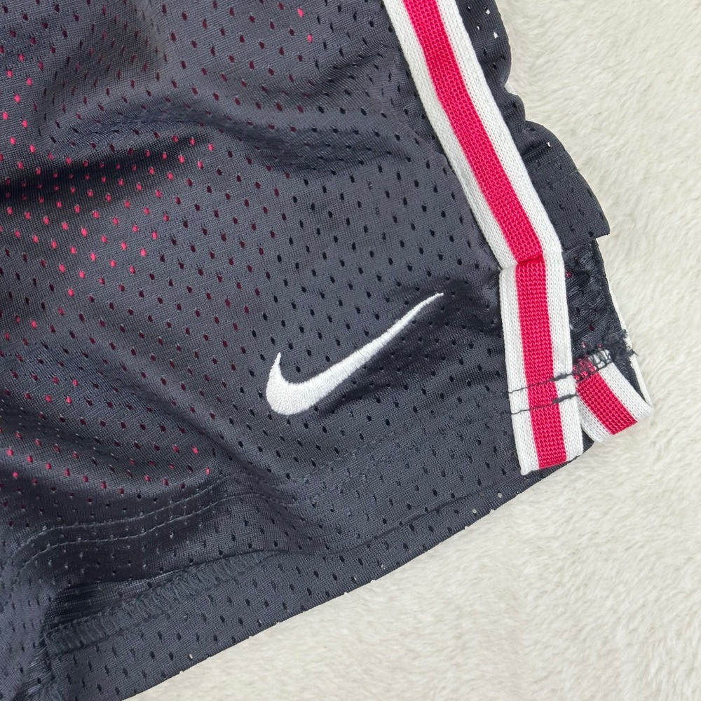 Nike 2-in-1 Shorts Womens Pro Combat Regular S Black Pink Athletic Mesh - Picture 7 of 8
